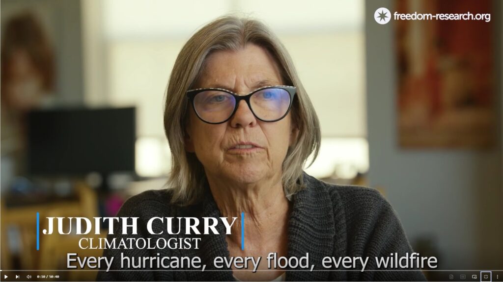 Professor Judith Curry Climate Science Has Become Pseudo Science