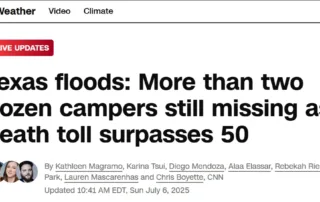 Texas Flood Tragedy