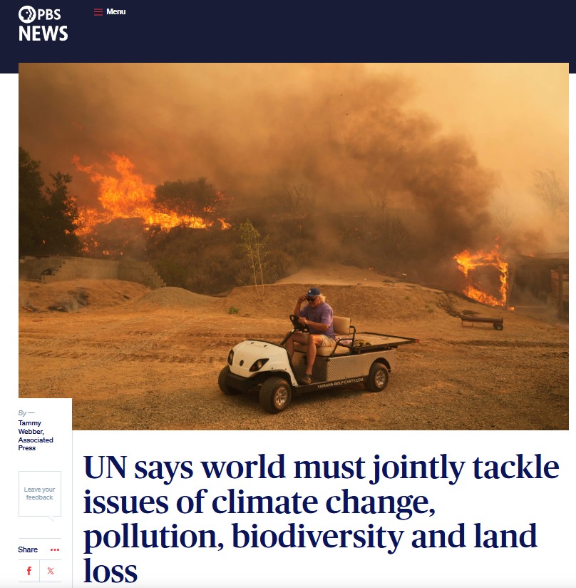 Wrong Again PBS, UN Is Pushing Another False Climate Crisis Report_1