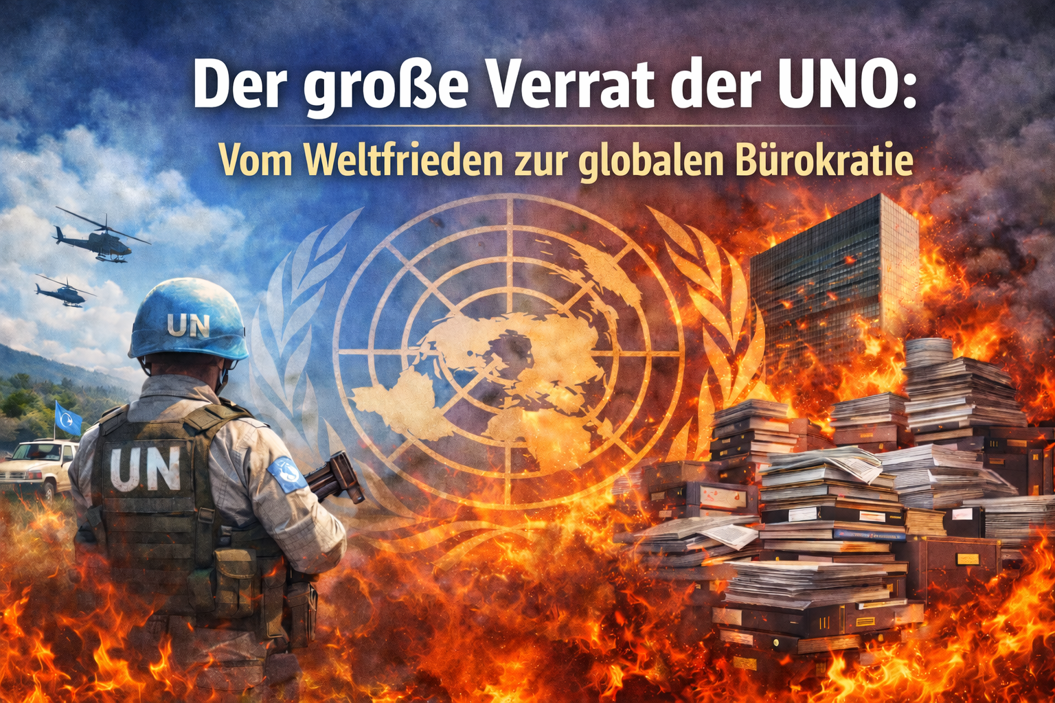 Der große Verrat der UNO Vom Weltfrieden zur globalen Bürokratie